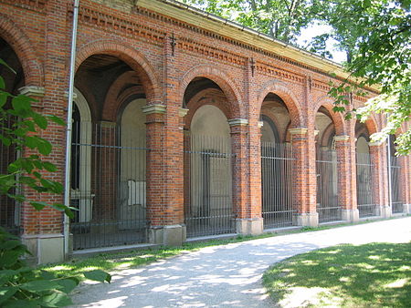München Alter Nordfriedhof Arkaden