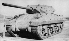 M10 с 90-мм пушкой. Абердинский полигон, ноябрь 1942 года