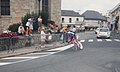 David Millar à Guidel lors de la 9e étape du Tour de France 2002, le 15 juillet.