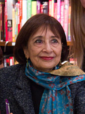 Cookery writer Madhur Jaffrey at a book signing in Vancouver, 2010 Madhur Jaffrey crop.jpg