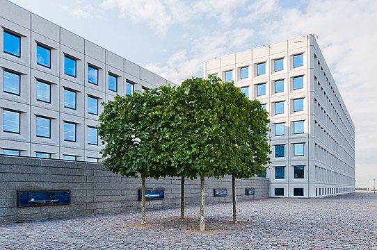 Maersk headquarters in Østerbro, Copenhagen.