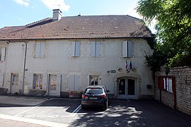 The town hall in Malans