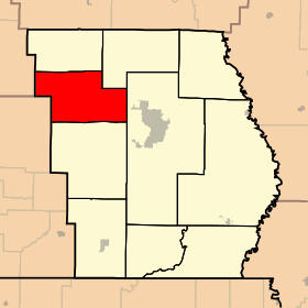 Placering af Epps Township