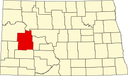 Contea di Dunn – Mappa