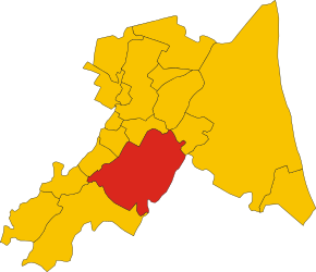 Poziția localității Comune di Faenza