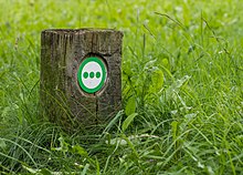 Green Belt trail marking Marca Anillo Verde 07.jpg