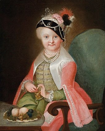 Archduchess Maria Josepha (painting c. 1710)