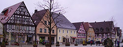 Skyline of Ebermannstadt