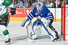 Sparks with the Toronto Marlies during the 2018 Calder Cup Final Marlies-vs-stars---060218 28649911968 o (42124071115).jpg