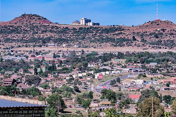 Maseru City, the capital and largest city