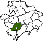 Мелітопальскі раён на мапе