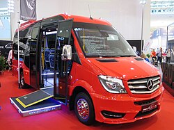 Mercedes-Benz Sprinter Low Entry Auto-CUBY