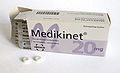 Medikinet, Firma Medice, 20 mg Tabletten