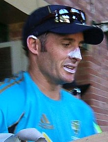 Hussey scored the most runs for CSK Mike Hussey 3.jpg