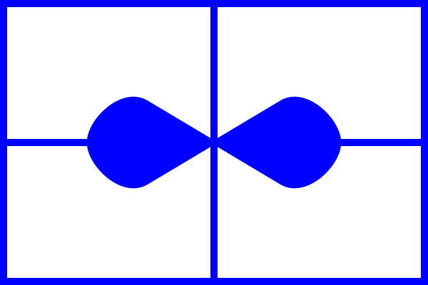 File:Military Symbol - Friendly Unit (Monochrome Dark 1.5x1 Frame)- Medical - Casualty Transport - Air Ambulance - Fixed Wing (FM 101-5-1, 2004 September).svg