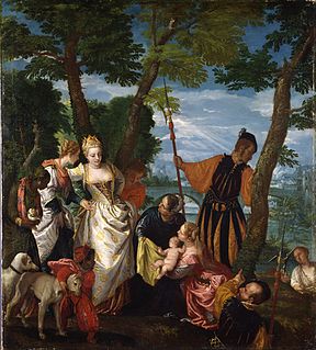 <i>The Finding of Moses</i> (Veronese, Lyon) Painting by Paolo Veronese