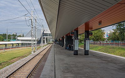 Shchukinskaya railway station