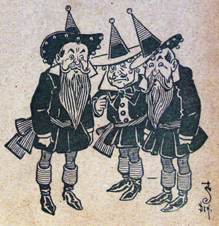 <span class="mw-page-title-main">Munchkin</span> Fictional ethnic group from the Oz series by L. Frank Baum
