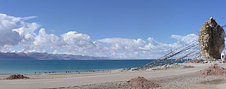 <span class="mw-page-title-main">Namtso</span> Salt lake in Damxung/Baingoin, Tibet Autonomous Region