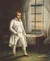 Napoleon on Saint Helena, painted in 1828 by Charles de Steuben