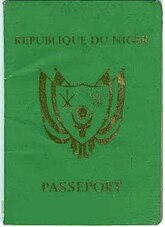 A Nigerien passport Niger Passport.JPG