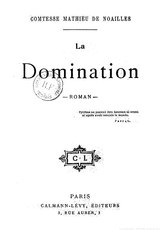 Noailles - La Domination, 1905.djvu