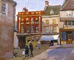 The Bull Hotel Norman Garstin - The Bull Hotel 1916.jpg