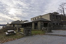 The Norrie Point Environmental Center, headquarters of the reserve