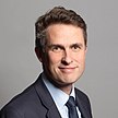 A close-up photograph of Gavin Williamson