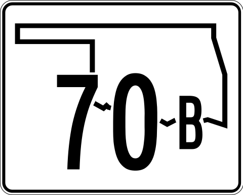 File:Oklahoma State Highway 70B.svg