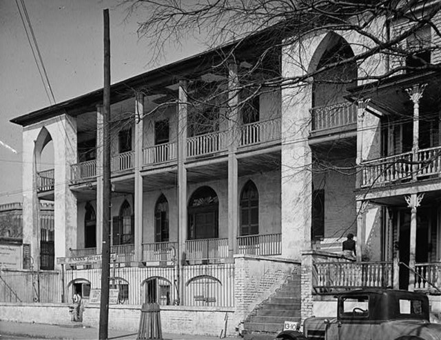 Marine Hospital in Charleston, South Carolina, built in 1833