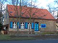 The former building of the school of Berlin-Müggelheim which serves as the “Dorfclub“ (clubhouse) today.