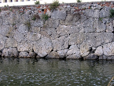 Wall at Orbetello