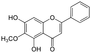 Oroxylin A chemical compound