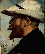 Retrato de P.S. Krøyer