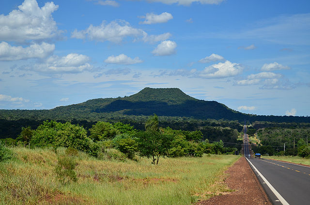 Parque Estadual Morro do Diabo, no município de Teodoro Sampaio.