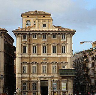 <span class="mw-page-title-main">Palazzo Bonaparte</span> Palace in Lazio, Italy