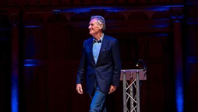 Michael Palin at Cadogan Hall in 2022