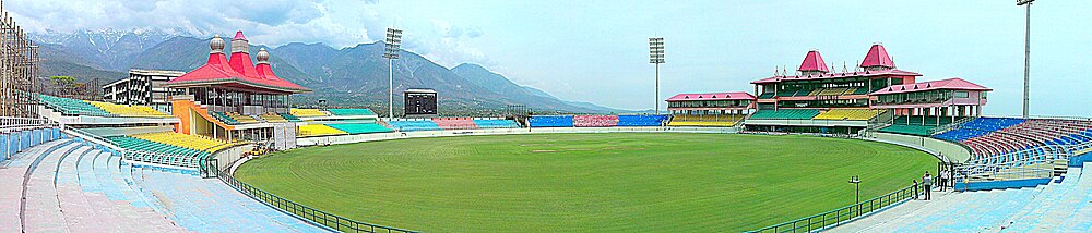 Himachal Pradesh Cricket Association Stadium: Infrastruktur, Internationales Cricket, Nationales Cricket