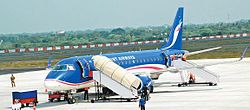 Embraer E170  leased to Paramount Airways, at Chennai Airport