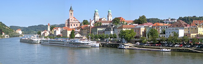 The Old town and the Danube
