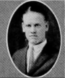Philo Farnsworth in 1924 Philo Farnsworth 1924 yearbook.png