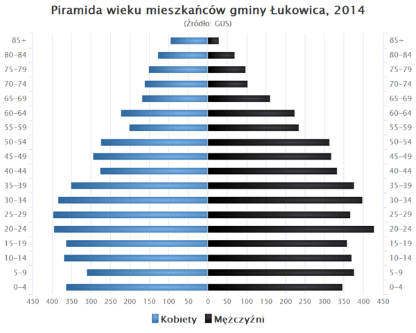 Piramida wieku Gmina Lukowica.png