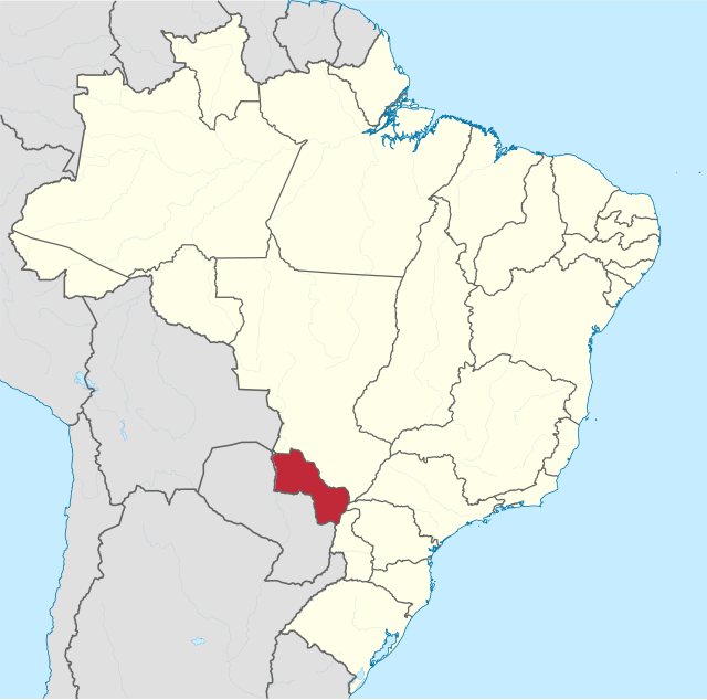 Localização de Ponta Porã