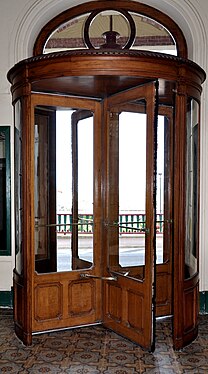 Revolving door, France