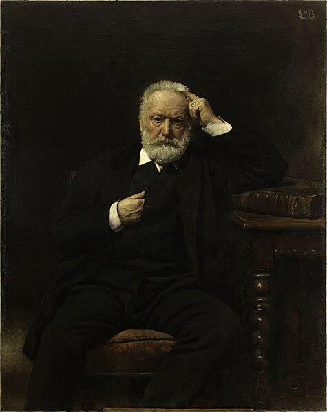 File:Portrait de Victor Hugo par Daniel Saubès d'après Léon Bonnat.jpg