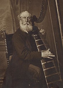Portrait of John Roberts, harpist, of Newtown (4670503) (cropped).jpg