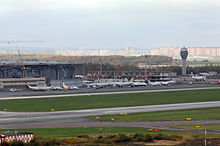 Der Rohbau des neuen Terminal 1