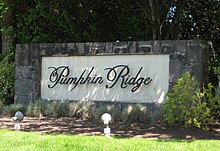 Entrance to the club Pumpkin Ridge Golf Club entrance sign.JPG