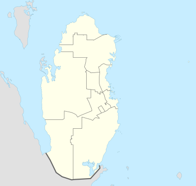 Mapa de localización Qatar